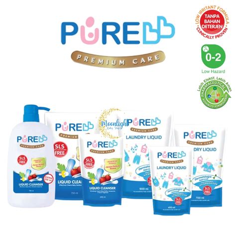 Jual Pure Baby Liquid Cleanser Sabun Cuci Botol Bayi Laundry