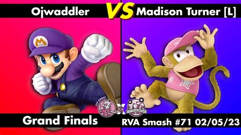 Rva Smash Ojwaddler Mario Vs Madison Turner L Diddy Kong