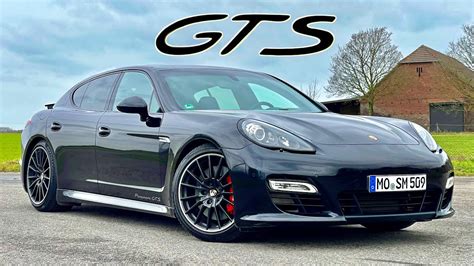 Porsche Panamera GTS 4 8 V8 REVIEW On Autobahn YouTube