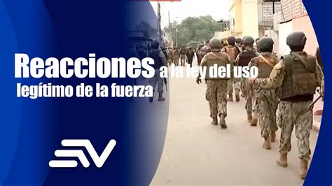 Reacciones a la ley del uso legítimo de la fuerza YouTube