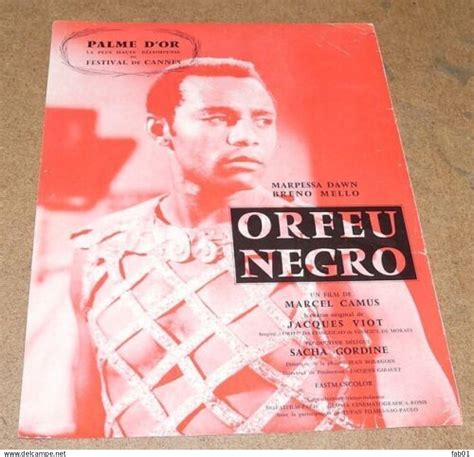 Affiches Orfeu Negro Un Film De Marcel Camus Sur Sc Nario Original De