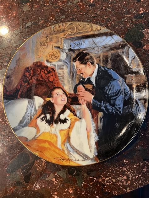 Gone With The Wind Bradford Exchange Collectors Plates Etsy