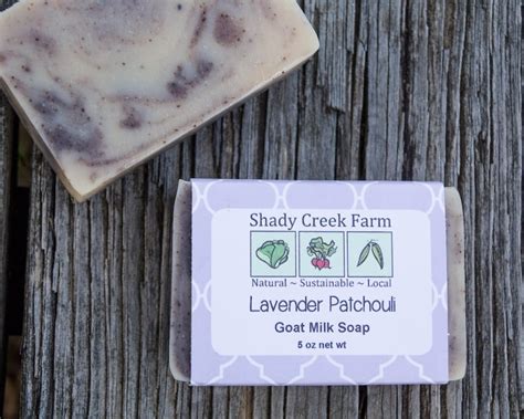 Lavender Patchouli Goat Milk Soap Homemade Goats Milk Soap Etsy