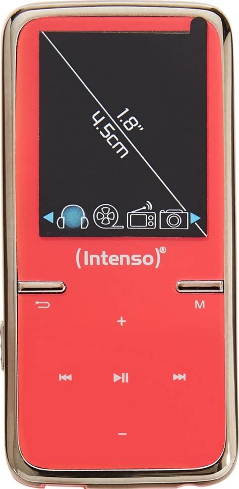 Intenso Video Scooter MP3 Player 8GB με Οθόνη LCD 1 8 Ροζ Skroutz gr