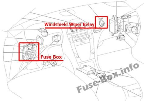 Fuse Box Diagram Lexus Es350 Xv40 Gsv40 2006 2012