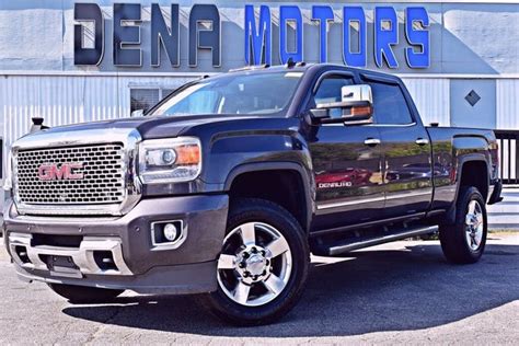 Used 2016 Gmc Sierra 2500hd Denali For Sale Right Now Cargurus