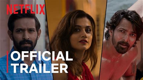 Haseen Dillruba Official Trailer Taapsee Pannu Vikrant Massey