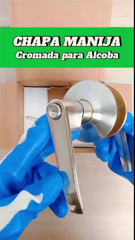 Cerradura Chapa Manija Habitación Hogar Madera Puerta Alcoba Cuotas