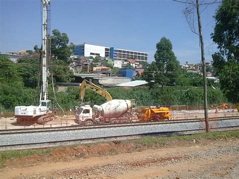 Cptm Obras Em Ritmo Acelerado Da Futura Est Vila Aurora L Flickr