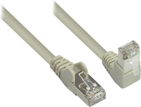 S FTP CAT6 Gigabit Netwerkkabel Haaks Recht Grijs 0 50 Meter Bol