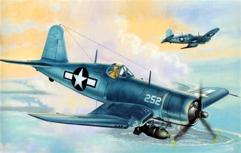 F4u Corsair Painting at PaintingValley.com | Explore collection of F4u ...