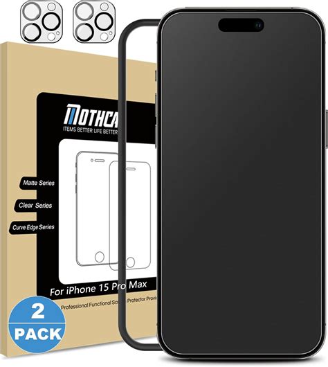 Amazon Mothca Pack Matte Glass Screen Protector For Iphone