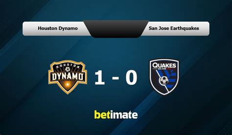 Houston Dynamo Vs San Jose Earthquakes Prediction Odds Betting Tips