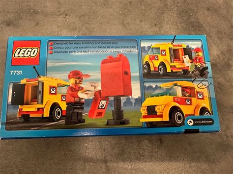 Lego 7731 City Mail Van Brand New Sealed Box Retired Rare Ebay