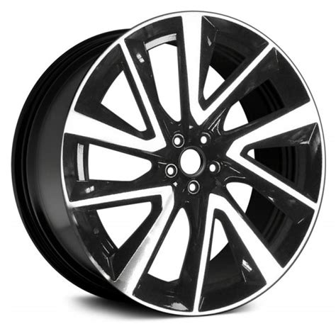 Replace ALYVO029U45 5 Double Spiral Spoke Machined And Black 21x9