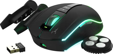 Gamdias Hades M Wireless Optical Gaming Mouse Dual Level Rgb