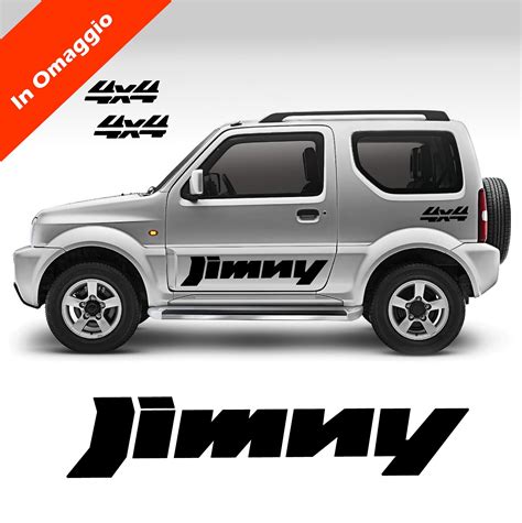 Off Road Stickers Suzuki Jimny 4x4 Off Road Door Side Lettering