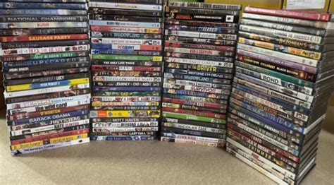 Wholesale Lot Dvd Movies Bulk Assorted Mixed Genres Free Shipping