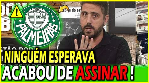 EXPLODIU CRAQUE ASSINOU O VERDÃO TORCIDA VAI A LOUCURA ÚLTIMAS