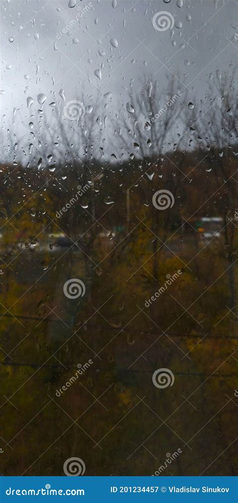 Window during rain stock image. Image of frost, wall - 201234457