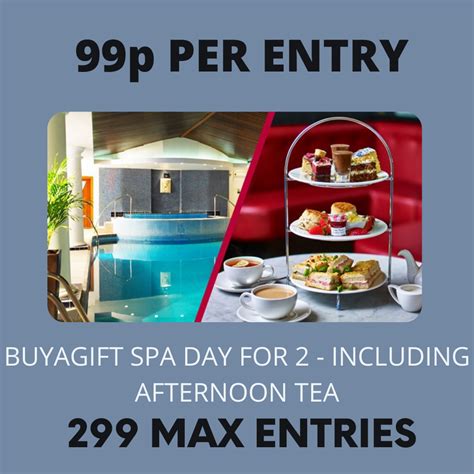 BUYAGIFT voucher – Spa Day for 2 incl Afternoon Tea – Top Prize ...