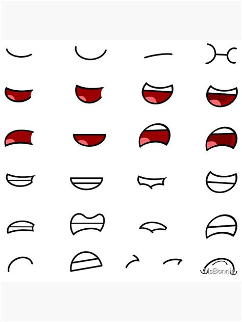 Bfdi Mouths By Abbysekalt On Deviantart