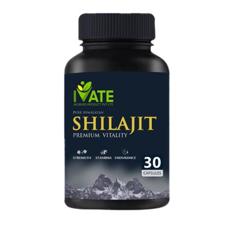 Pure Shilajit Capsule Gender Unisex Packaging Type Bottle Ivate Ayurveda Delhi