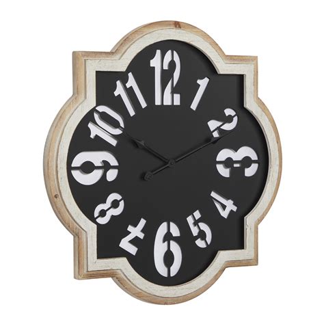 One Allium Way Oversized Wynter Wall Clock Wayfair