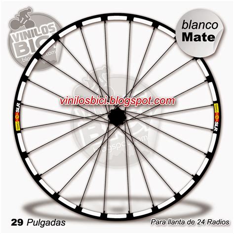 Vinilos Bici Juego De Vinilos Para Llantas Mtb Pulgadas Mavic