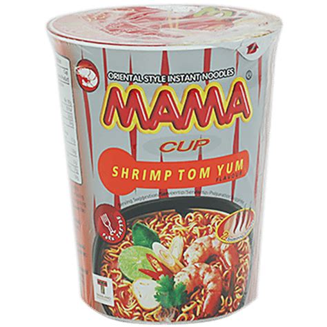 Buy Mama Instant Cup Noodles Shrimp Tom Yum Flavor Gm Online At