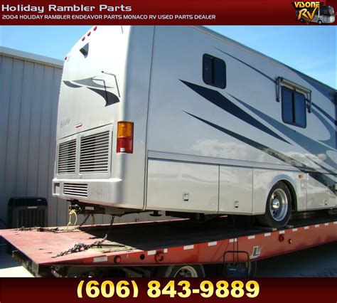 Rv Exterior Body Panels 2004 Holiday Rambler Endeavor Parts Monaco Rv Used Parts Dealer Holiday