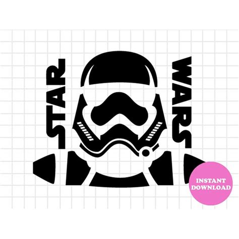 Starwars Svg Layered Item Clipart Cricut Digital Vector C Inspire