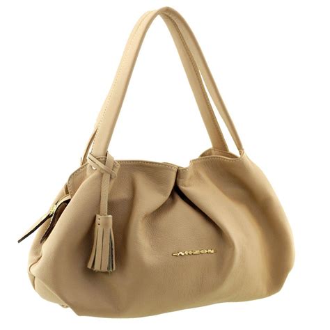 Bolsa Nude De Couro Leg Timo Arzon