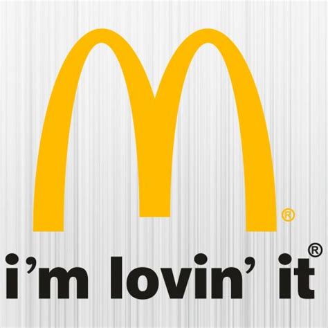 Mcdonalds I M Lovin It Svg Mcdonalds Logo Png Im Lovin It Vector