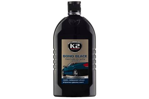 K2 BONO BLACK CZERNIDŁO DO GUMY PLASTIKU OPON 500g 12182105413