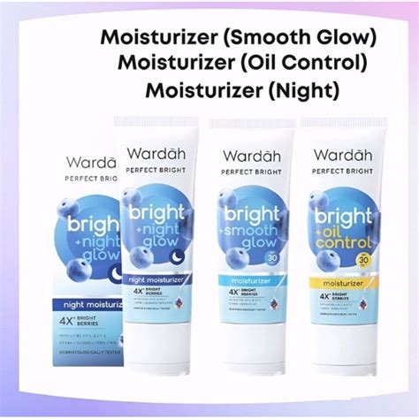 Jual Wardah Perfect Bright Moisturizer Spf 28 Normal Skin Night