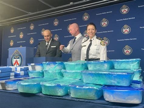 Historic Haul Toronto Drug Squad Nets Largest Single Day Drug Bust