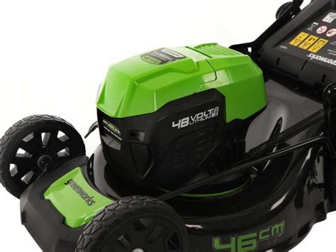 Greenworks G Lm V Battery Powered Lawn Mower Best Deal On Agrieuro