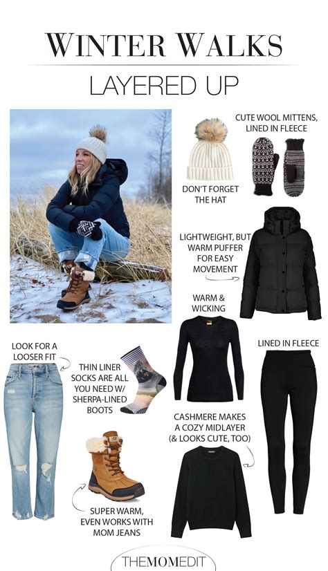 Layer Up: My Cold-Weather Outfit For Winter Walks - The Mom Edit