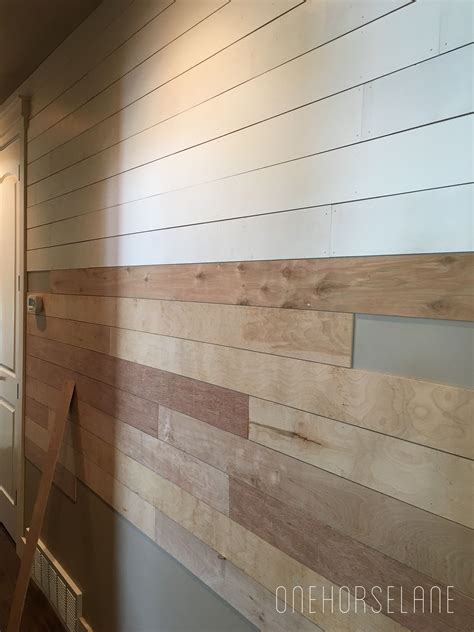 Diy Shiplap Walleasy Cheap And Beautiful Part 1 Shiplap Wall Diy