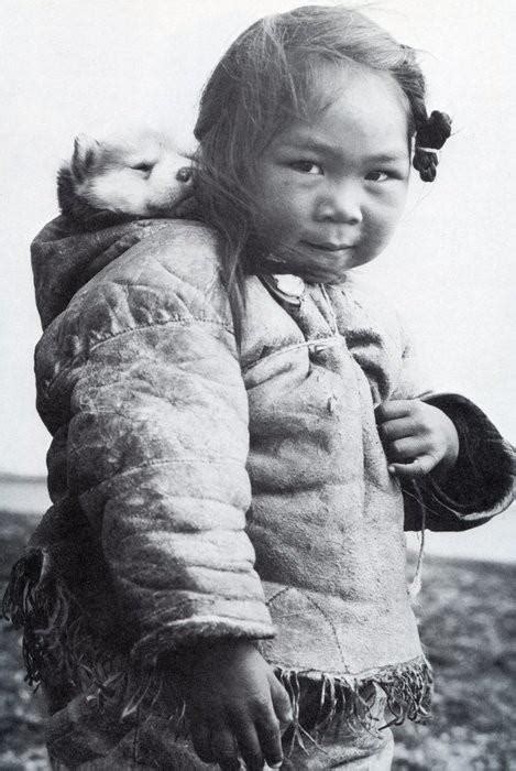 Little Inuit Girl And Her Husky Imgur