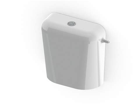 Plastic Toilet Tanks Without Insulation And Flexible Connection White