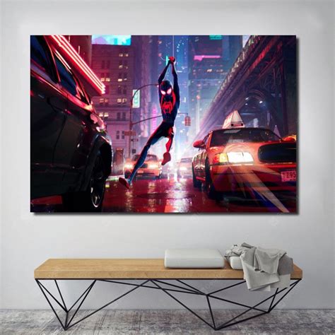 Spider Man Canvas Print Art Spider Man Poster Spider Man Canvas Wall