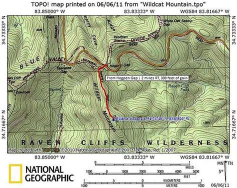 Wildcat Mountain Route Map : Photos, Diagrams & Topos : SummitPost