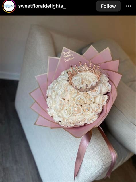 Ribbon Flowers Bouquet Roses Bouquet Gift Luxury Flower Bouquets