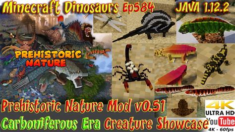 Prehistoric Nature Mod V Showcase Pt Carboniferous Era Minecraft