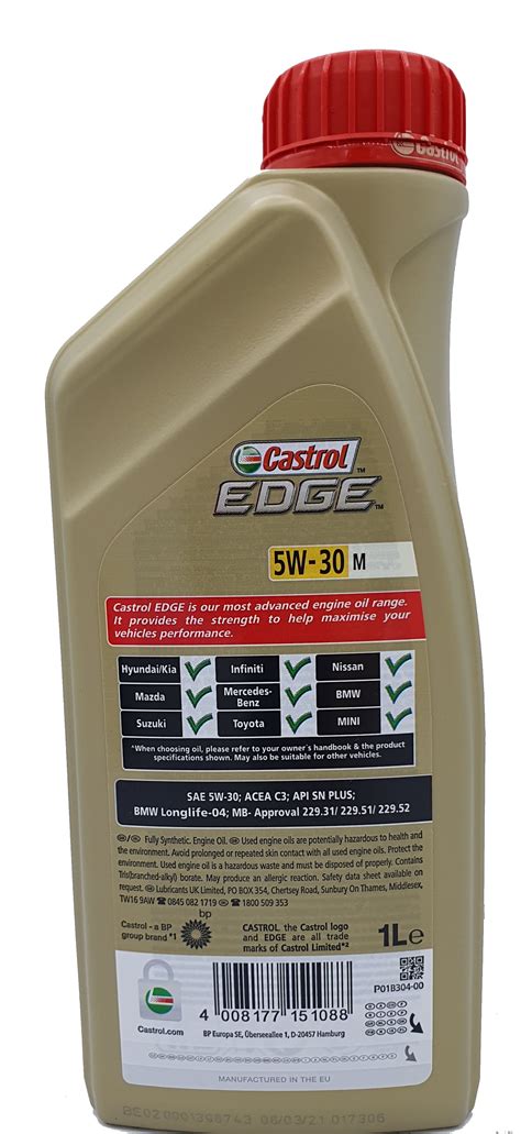 Castrol Edge W M Liter Bf