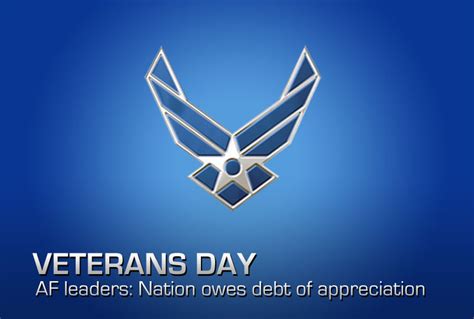 Air Force leaders issue Veterans Day message > Air Force Medical ...