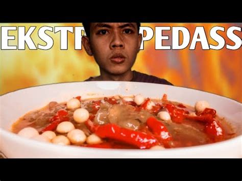 MUKBANG CIRENG KUAH MERCON EKSTRA PEDAS YouTube