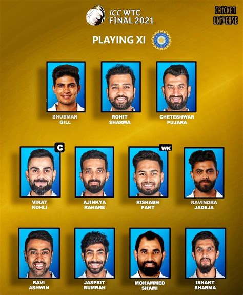 Cricket Universe On Twitter Here Is The Playing Xi Of Team India For